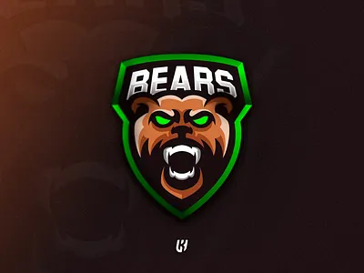 Bear Mascot Logo bear bear illustration bear logo branding design esportlogo esports esports logo gaming gaminglogo illustration illustrator logo logo design logodesign mascot mascot design mascot logo mascot logos vector