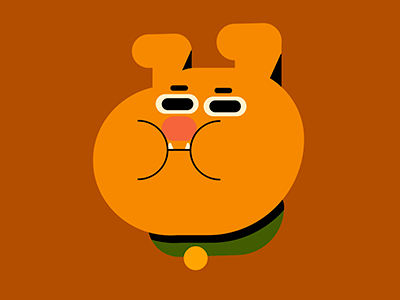 Bark! Bark! aftereffects animation dog gif illustration motion animation motion graphics vector