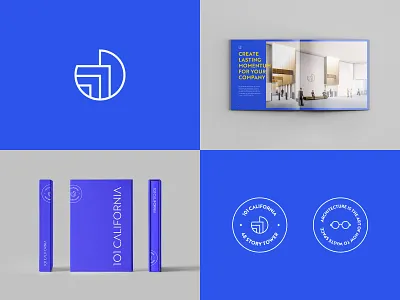 101 California Branding branding brochure corporate cw identity logo property real estate san francisco spread typography vector