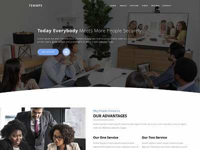 TEMMPS bootstrap branding design graphic icon logo photoshop ui ux web website