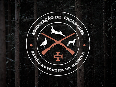 ASSOCIAÇÃO DE CAÇADORES associaçãodecaçadores bird brand branding bunny caçadoreslogo design dog florest graphicdesign hood hunters hunterslogo icon logo oldschool pauloferreiradesigner vintage vintagelogo weapon