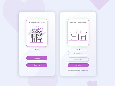 Meet - On-boarding design concept datingapp design meet up onboarding onboarding illustration ui