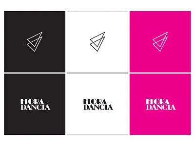 Flora Dancia - Branding: Logo branding design icon logo vector
