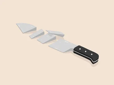 Knife illustration by Samy Löwe adobe draw adobe sketch creative design design art digitaldrawing illustration illustration art illustrations art illustrator painted vector