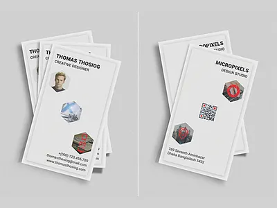 Modern Business Card branding branding design corporate branding design photoshop typography ui ux