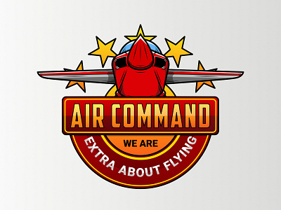 Air Command branding design illustration logo vector