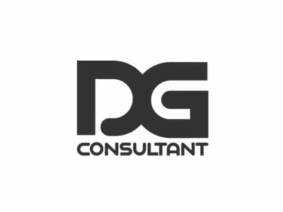 DG Logo art brand branding character clean design flat gif icon identity illustration illustrator logo minimal sketch type typography vector web website