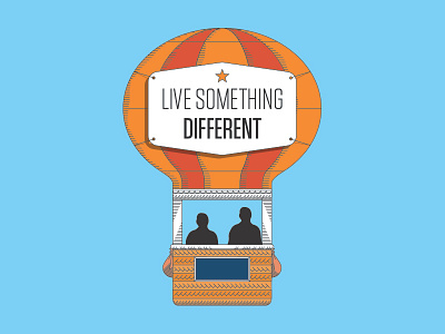 Conference Balloon Display balloon conference display exhibit design hot air balloon vector