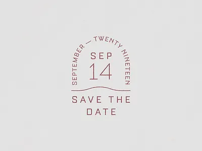 Wedding Date Mark print print design save the date utah wedding wedding card