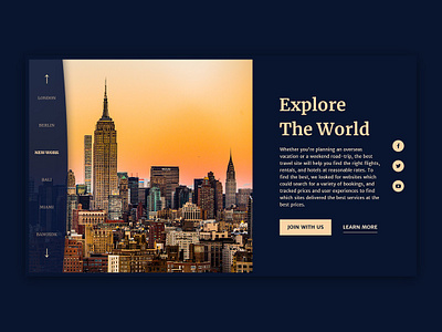 Travel site homepage adventure concept design inspiration interface landing page prototype site travel ui ui design ui interface ui ux design user experience user interface ux ux design web website website design