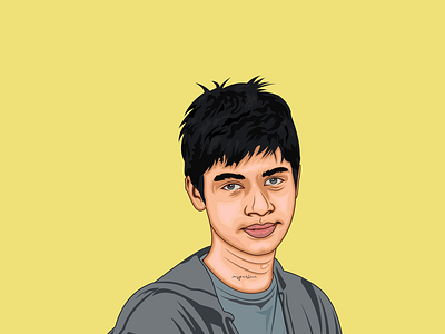 younger brother art beauty bio biology clean design face face id face paint face recognition hand art illustration