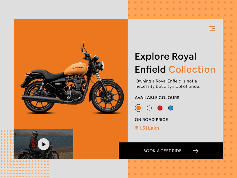 Explore Royal Enfield Collection @royal enfield @uxui design