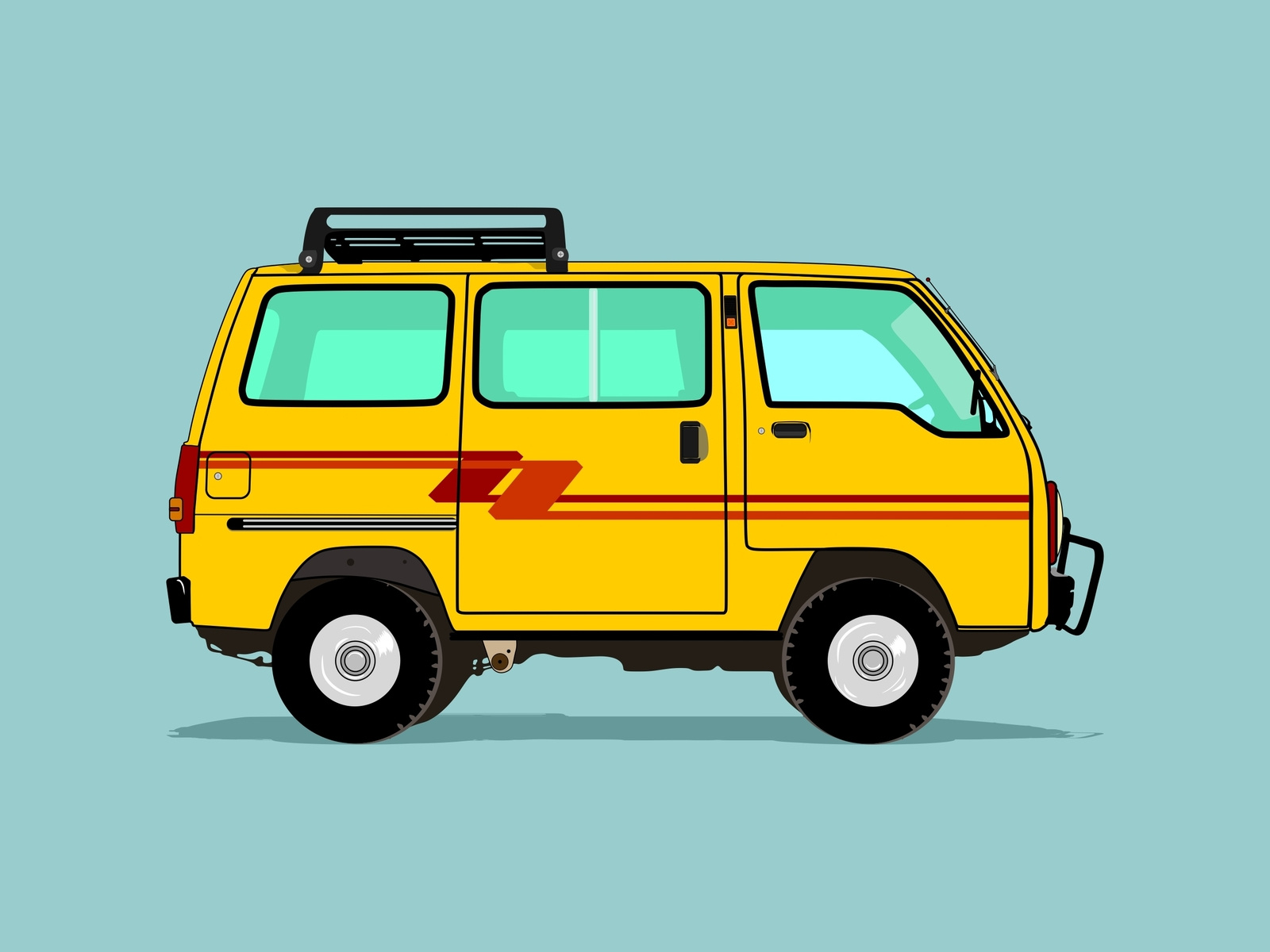 Suzuki Carry '86. Minibus. Caravan by muhammad elmo rizqi