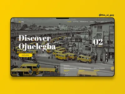 Oj.City Landing Page design landing landing page product typography ui ui design uidesign web design web ui