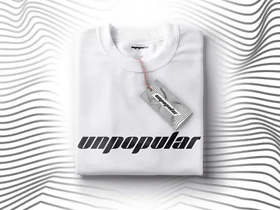 Unpopular logo brand clothes clothing lines mock up mockup pattern popular tag unpopular