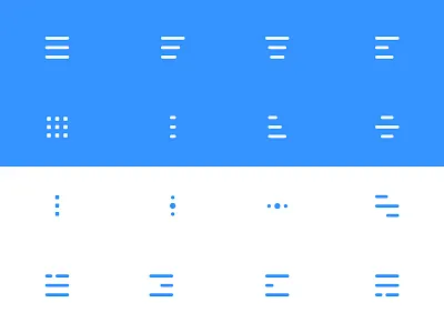 Menu Icons agency branding collection design icons icons design illustration mobile ui ux