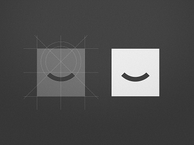 The Smile Space - Logo Breakdown black white dentist logo dentistry identity designer emoji design geometric illustration negative space smart mark smile logomark smiley face square grid teeth tooth fairy