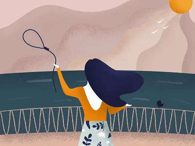 Need a break? depressed holiday sea sky