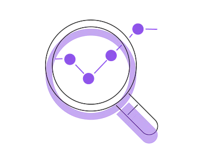 AnalysisDidotzGmbh analysis graph icon prediction shadow
