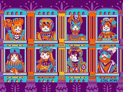 CATLAND猫之国度 design illustration