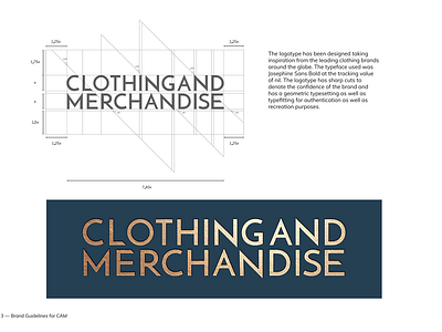 CAM Logo type branding design logo typography