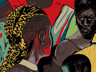 Lisbon (detail) detail illustration illustration agency