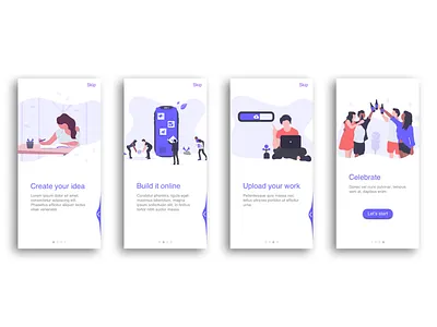 Daily Ui 023 -Onboarding- app branding dailyui dailyuichallenge design dribbble flat icon illustration ui uidesign ux vector