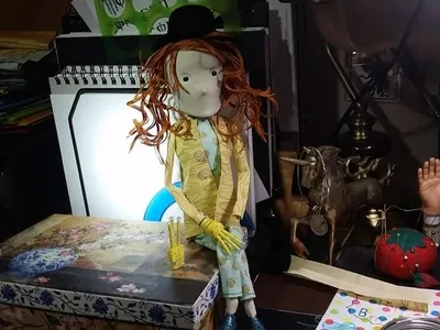 Little Miss Puppet animation art character creation clay claymation design doll puppet puppet making puppets stop motion stop motion
