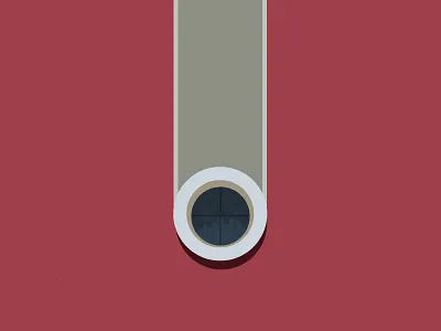 In the window color graphic design icon illustration vector