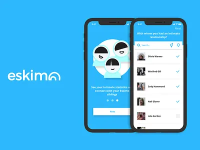 Eskimo App eskimo icon illustration logo product design ui ux