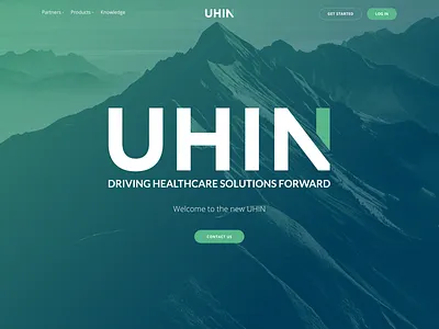 UHIN animated icons web desgin website