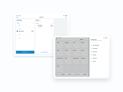 Paytouch POS Split Ticket business checkout inventory ios ipad point of sale pos products qsr restaurant retail small business