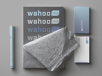 Wahoo VoIP bag design brand branding clean design food packaging gradient green icon identity inspiration logo logo design madebyvp minimal modern packagedesign packaging pattern texture