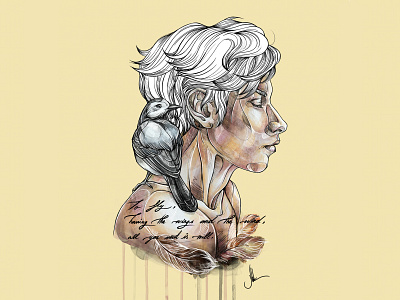 Illustration art digital art drawing illustration watercolor