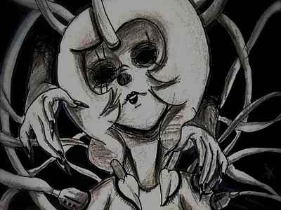Jader "Darkness" art º arte bosquejo design dibujar digital diseño draw drawings illustrations ilustraciones ilustración ilustrator sketch