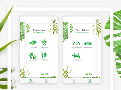 Remedies App android beauty custom design design fitness health homemade ios mobile app remedies ui ux ui