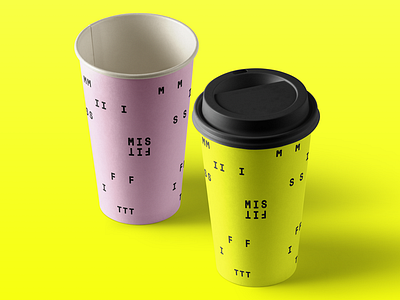 MISFIT Coffee Cups coffee cups logo