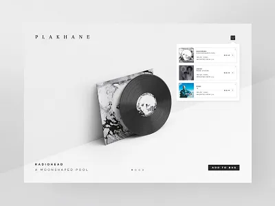 Plakhane app branding cgi design digitalart icon logo minimal music record simple type typography ui userinterface ux vinyl web website
