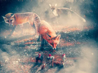 The Hunted adobe adobe camera raw adobe photoshop design digital manipulation digital photography graphic art graphicartist photo manipulation