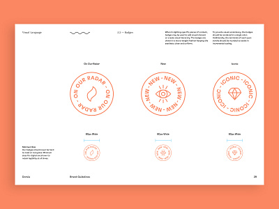 Dorsia Brand Guidelines brand brand identity branding design design system guidelines icon travel app