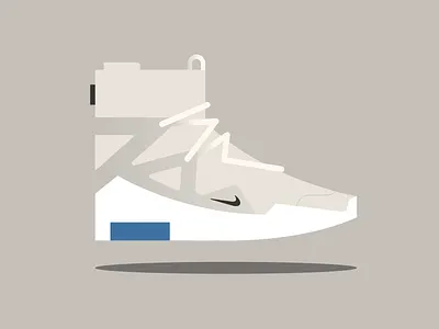 Nike Air Fear of God 1 basketball design fashion fear of god fear of god 1 footwear gray illustration nike nike air sneaker