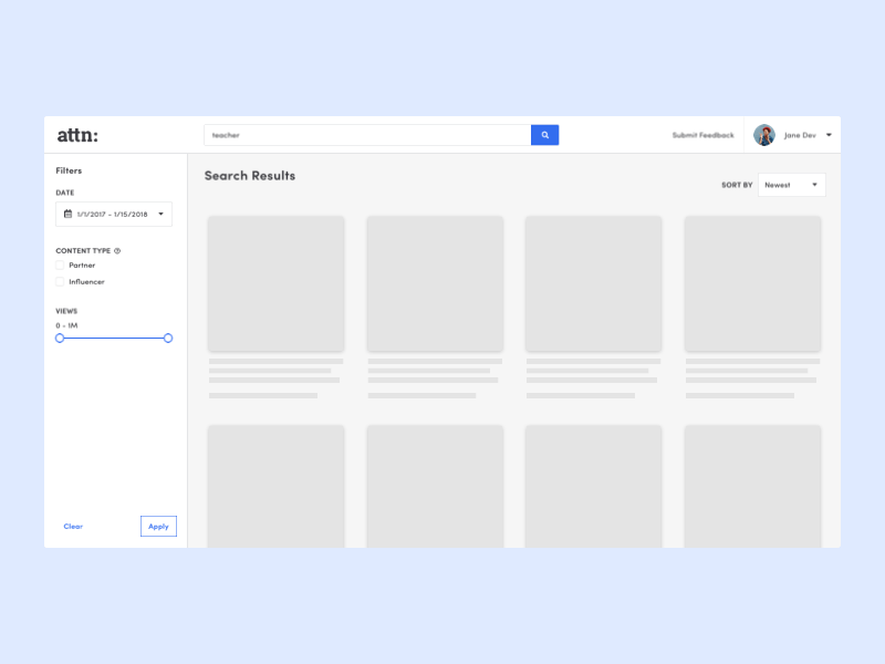 Loading Dashboard dashboard loading ui web app