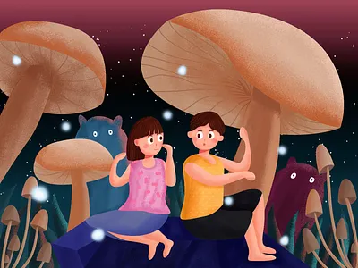 Tell a story design illustration ui ux 平面 插图 插画 设计