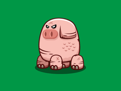 Pig Monster Game Asset enemies enemy game asset game character game sprites pig character pig monster villain