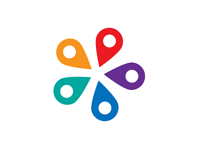 Holly Star Travel brand clever creative design idea identity illustration location logo mark monogram pin pinpoint simple star star map symbol tours travel typography