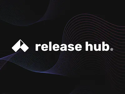 release hub logo design WIP