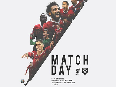 Match Day Poster adobe adobe camera raw adobe photoshop design digital art digital campaign digital manipulation digital photography football graphic art graphicartist liverpool fc photo manipulation soccer