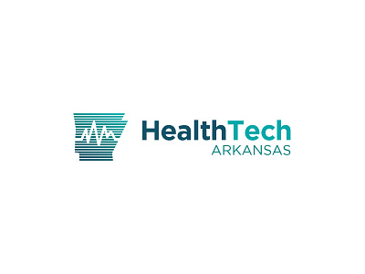 HealthTech Arkansas Logo Design adobe illustrator cc arkansas arkansas logo branding creativity design elegant graphic design health health care health center health logo health tech illustration illustrator logo logo design tayyab tanveer tech logo us