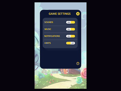 DailyUI #007 Settings app daily 100 challenge dailyui design dribbble game settings mobile mobile app settings ui