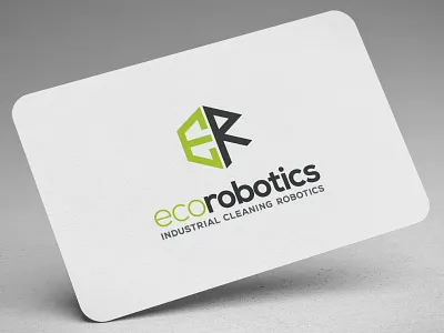 ecoROBOTICS Industrial Cleaning Robotics Logo Design adobe illustrator cc cleaning creativity design eco eco logo elegant er logo design graphic design illustrator industrial industrial logo letter er logo logo logo design robot robot logo robotics tayyab tanveer vector